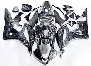 Fit for 2007 2008 CBR600RR Carbon Fiber Look ABS Injection Bodywork Fairing Kit - Picture 1 of 7