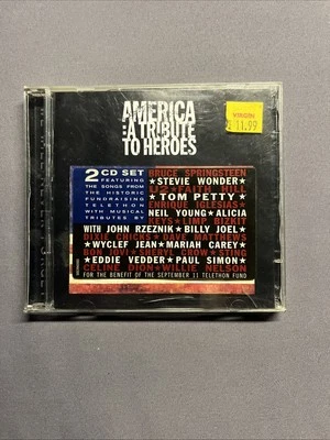 America-A Tribute to Heroes (2001) | 2 CD | Bruce Springsteen, Stevie Wonder,... - Image 1 of 4