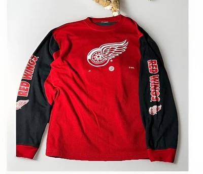 Camiseta deportiva vintage de manga larga Brendan Shanahan #14 Detroit Red Wings para hombre talla XL Foto 1 de 4