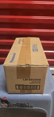Panasonic BD-RE (Blu-Ray Rewriteable) 50GB box of 5 × 5-Pack (25 total) *NEW* - Image 1 of 4