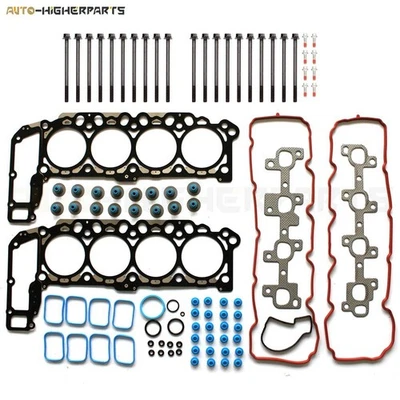 For 2004-2007 Jeep Grand Cherokee Dodge Dakota 4.7L Head Gasket Set Bolts - Image 1 of 4