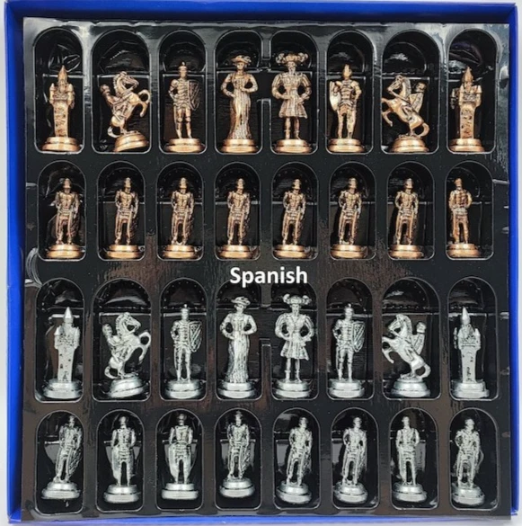 Chess Pieces Only for Adults Antique Spanish Mexico Handmade 🎁 Christmas Gift - Image 1 of 4
