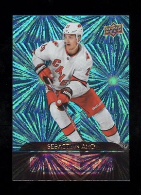 2020-21 UPPER DECK DAZZLERS BLUE #DZ-9 SEBASTIAN AHO - Image 1 of 2