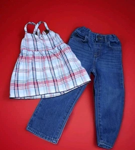 Two pieces Pants & Blouse Girls Size 3T - Picture 1 of 2