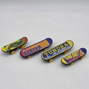 Supertoys Rolly Dome Skateboards Lot of 4 Slop Slayer Tundra Slingshot! - Picture 1 of 7