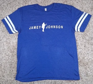 Maglietta concerto Jamey Johnson taglia XL Outlaw Country Tour 02 Johnson jersey shirt - Foto 1 di 7