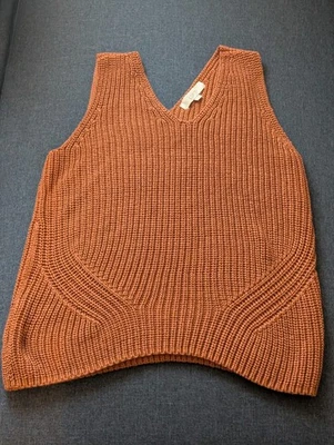 Chaleco Suéter Loft Talla XL Para Mujer Sin Mangas Foto 1 de 2