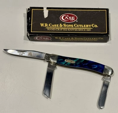 Cuchillo de ganadero mediano Case XX 1 de 500 edición Premier Aquarius Corelon en caja Foto 1 de 4