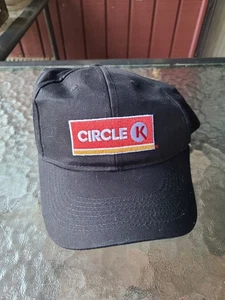 Cappello Cerchio K Berretto Strap Back Nero Rosso Giallo Ricamato Patch Promo Uomo NUOVO - Foto 1 di 4