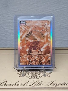 Shiny Return Topps Chrome Refractor #80 2023 Star Wars Galaxy - Bild 1 von 2
