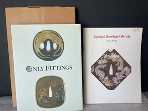 Only Fittings Sword Furniture -Moss,  & Japanese Sword Guard Artists-Murtha Book - Picture 1 of 10