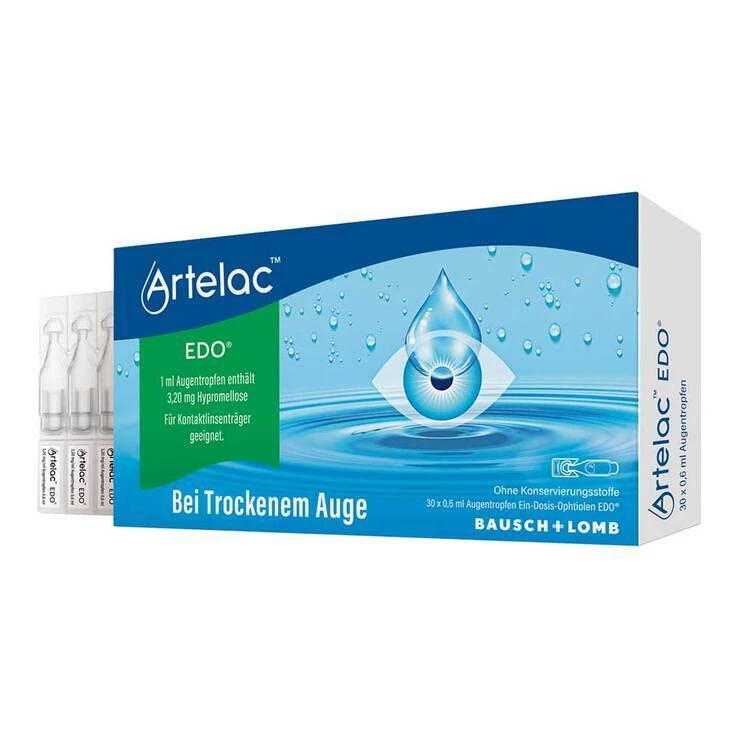 Artelac® EDO® Augentropfen, Tränenersatzmittel · 30X0.6 ml · PZN 07617583
