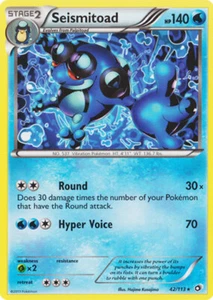Pokemon - Seismitoad - 42/113 - Rare - Legendary Treasures - NM - Picture 1 of 1