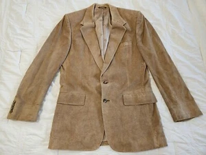 Christian Dior Herren 42 ??? 2 Zwei Knopf Anzug Jacke Sport Mantel Blazer Wildleder - Bild 1 von 24
