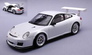 Miniature voiture auto 1:18 Welly Porsche 911 GT3 Cup Street Version Blanc Die