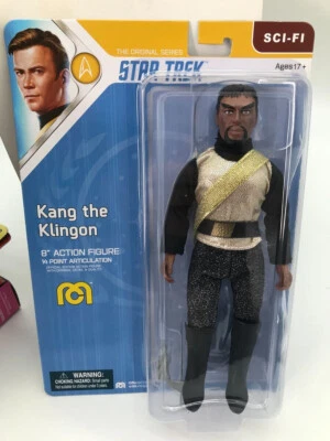 Star Trek TOS Kang Klingone MEGO Figur Actionfigur ca. 20 cm bekleidet