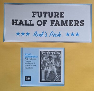 U Pick from 168 diff Ryne Sandberg Oddball Cards, Stickers, other items