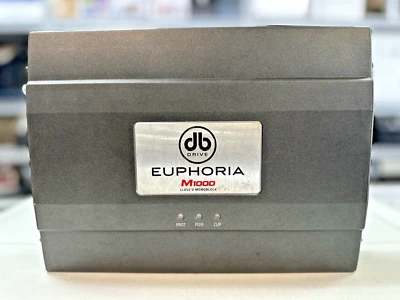 DB Drive Euphoria M1000 Class D Monoblock Car Audio Amplifier - Image 1 of 4