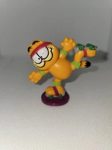 Figura de PVC Garfield de colección en patines coleccionables dibujos animados 1981 - Imagen 1 de 4