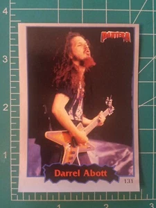 1997 Ultra Figus Argentina Rock Card Sticker DIMEBAG DARRELL ABBOTT PANTERA - Bild 1 von 2