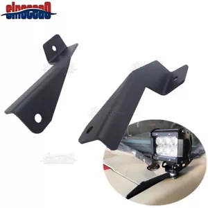 For Toyota 4Runner 1989-1995 Lower Windshield LED Light Custom Mount Brackets - Picture 1 of 5