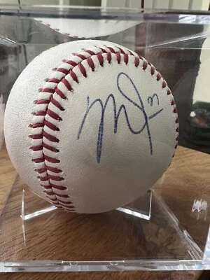 Mike Trout Autograph Signed Baseball ROMLB  - Image 1 of 4