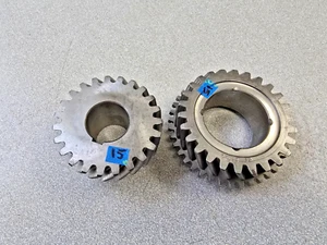 VERY NICE USED ORIGINAL GENUINE PORSCHE 356B 356C 23:26 3B 3RD SPEED GEARSET 808 - Picture 1 of 8