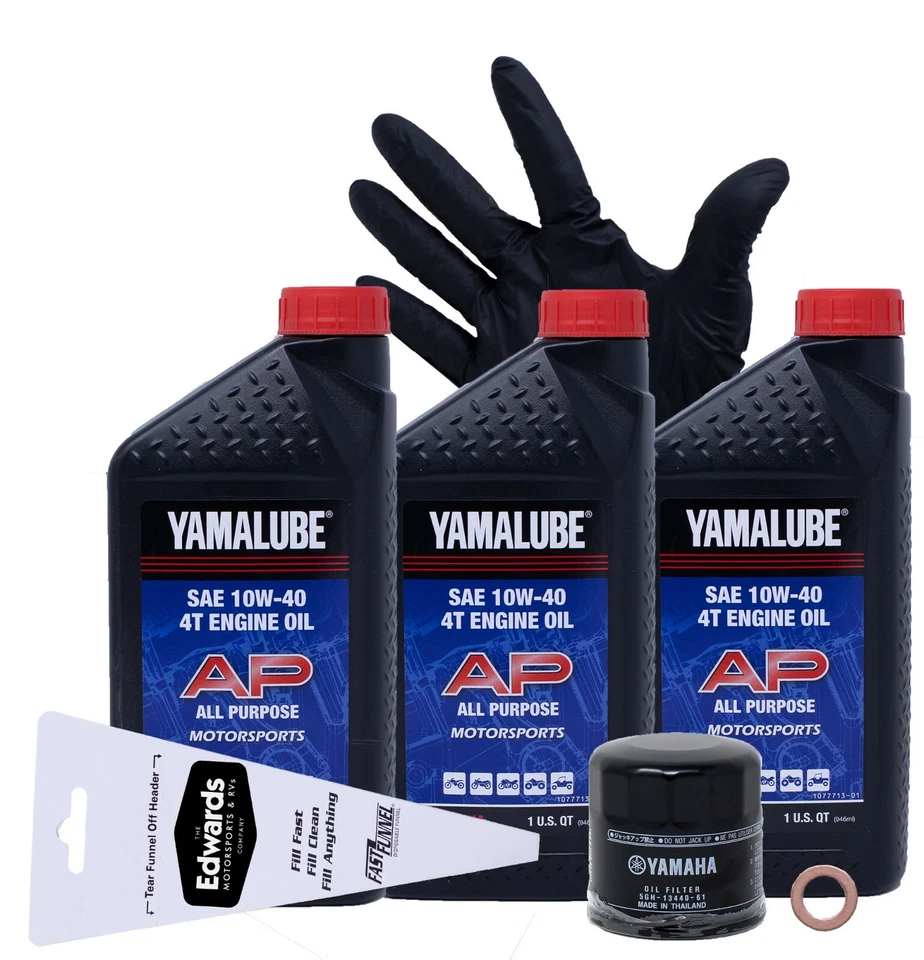 Yamaha Wolverine 350 2006-2009 2x2/sport kit de cambio de aceite Foto 1 de 4