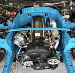 350z Z33 CUSTOM 1JZGTE 1JZ VVTI T3 Turbo Manifold Schedule 40 3mm THICK - Bild 1 von 12