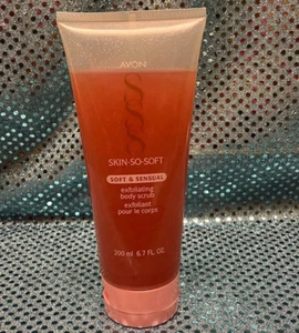 AVON Skin So Soft Exfoliating Body Scrub - Soft & Sensual 6.7oz  - NEW Old Stock - Picture 1 of 1