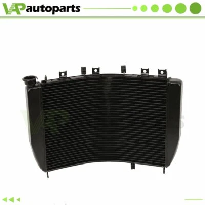 Radiador completo de aluminio para motocicleta Kawasaki Ninja ZX9R 1998-2003 Foto 1 de 4