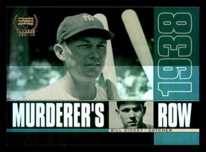 2000 Upper Deck Yankees Legends Murderer's Row #MR6 Bill Dickey
