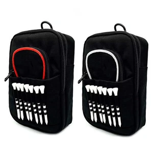 Small Golf Storage Tee Ball Bag Holder Pouch Case Golf Organizer - Picture 1 of 14