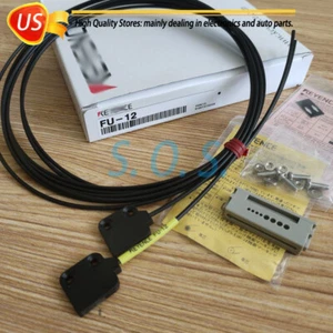 1PCS New IN BOX For KEYENCE Fiber Optic Sensor FU-12 FU12 FU 12 Shipped From USA - Picture 1 of 9