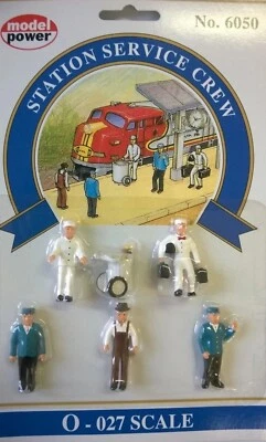 Model Power  O Scale Station Service Crew Figures #6050  - Image 1 of 3