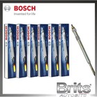 6x Bosch Glow Plugs for MERCEDES ML W164 3.0 2005-10 ML 280 ML 300 ML 320 ML 350