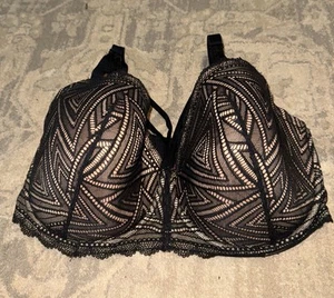 Adore Me Bügel Voll BH Gr. 38I schwarz beige - Bild 1 von 6