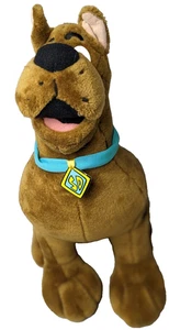 Cartoon Network 2000 Scooby Doo peluche parlante 13” animal de peluche sin probar de colección - Imagen 1 de 10