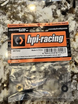 HPI Savage Slipper Clutch Spring and Washer HPI87042 - Image 1 of 4