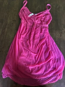 New Cosabella Babydoll Pink Size 3X Slip Dress Lace Lingerie Sexy 💕 - Picture 1 of 8