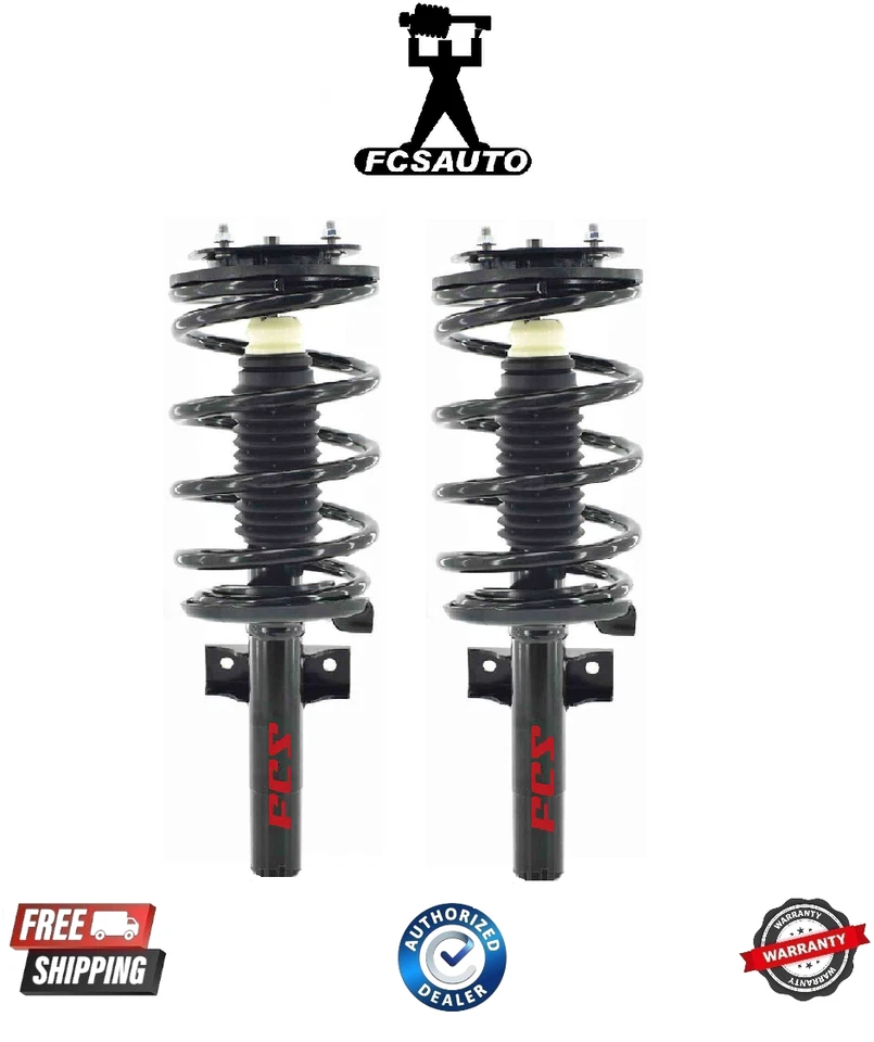 Apoio de suspensão dianteiro L/R e mola helicoidal FCS compatível com 04-07 Ford Freestar Mercury - Imagem 1 de 1