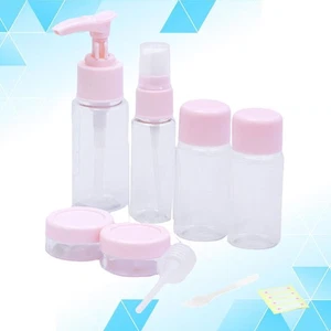 Juego de embotellado impermeable botella de aseo de viaje spray recargable vacío - Imagen 1 de 11