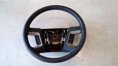 Volante Ford Fusion 2011 11 com botões de telefone áudio cruzeiro preto 113618 - Imagem 1 de 4