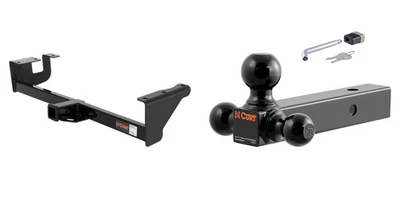 CURT Trailer Hitch Class 3 Tow Kit Ball Mount, Hitch Lock for 06-13 Grand Vitara Foto 1 de 4