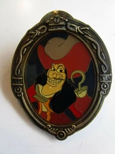 Pin 72 Enmarcado Captain Hook Ovalado DISNEY DIFÍCIL DE ENCONTRAR - Imagen 1 de 1