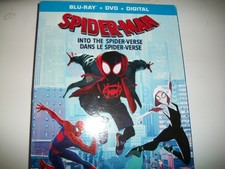 Spider-Man: Into the Spider-Verse (Blu-ray/DVD, 2-Disc Set, 2018, Canadian)