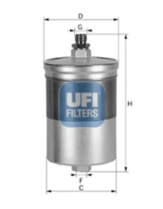 UFI Kraftstofffilter für Mercedes-Benz SL Isdera Imperator Puch G-Modell - Bild 1 von 1
