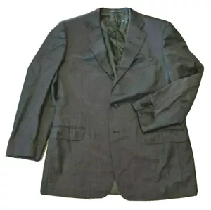 Ermenegildo Zegna Trofeo Wool 44L Gray Suit 3/2 Button Dual Vent Working Cuffs - Picture 1 of 12