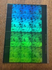 1994 Dale Earnhardt Racing Hologram Original Print Uncut Proof Sheet Rare