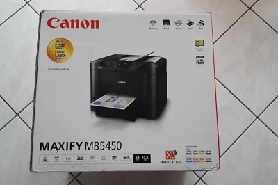 Canon Maxify MB5450 Drucker Scan WLAN Apple AirPrint Android Cloud Pixma MB5150 - Bild 1 von 4